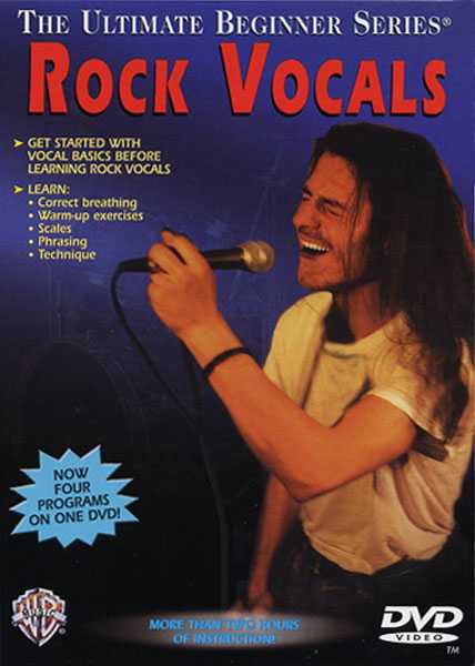 Image 1 of Ultimate Beginner Series: Rock Vocals, Steps One & Two - SKU# 316-DVD908104 : Product Type Media : Elderly Instruments
