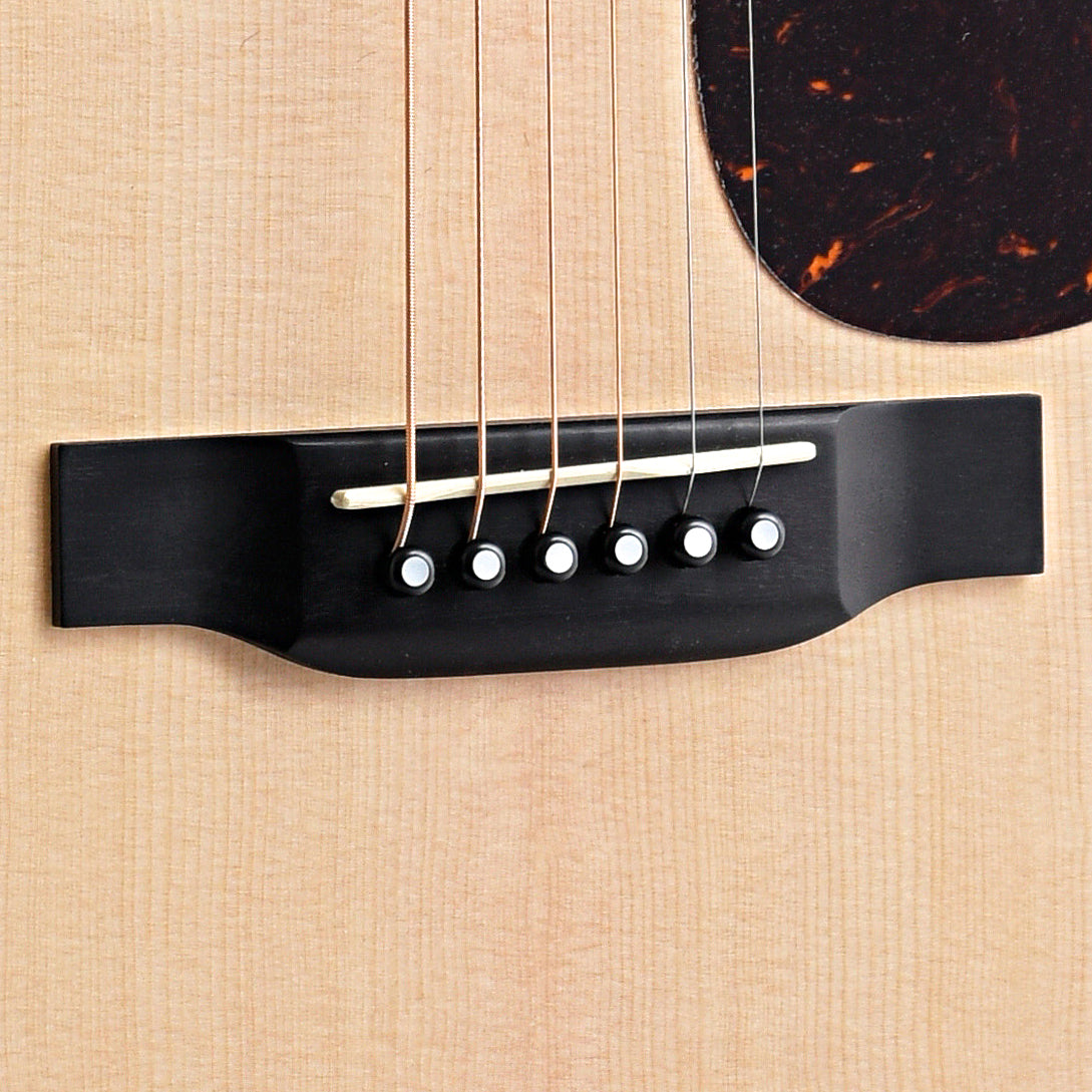 Bridge of Martin GPC-16E Mahogany Cutaway Guitar