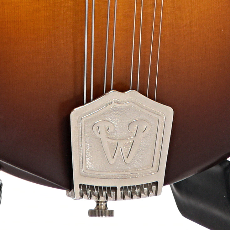 Tailpiece of Weber Gallatin LTD F-model Mandolin 