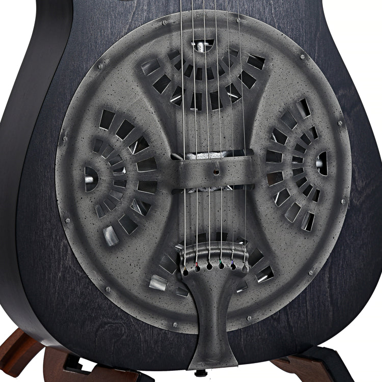 Image 3 of Beard Josh Swift Standard Squareneck & Case, Black ice - SKU# BJSSTD-BLK : Product Type Resonator & Hawaiian Guitars : Elderly Instruments