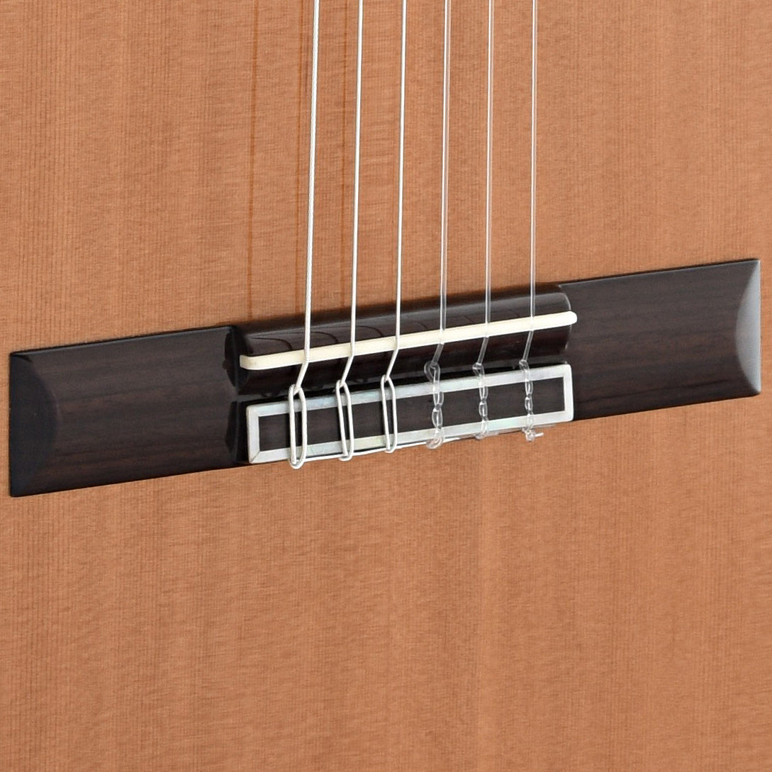 bridge of Cordoba C10 Classical Guitar, Cedar Top