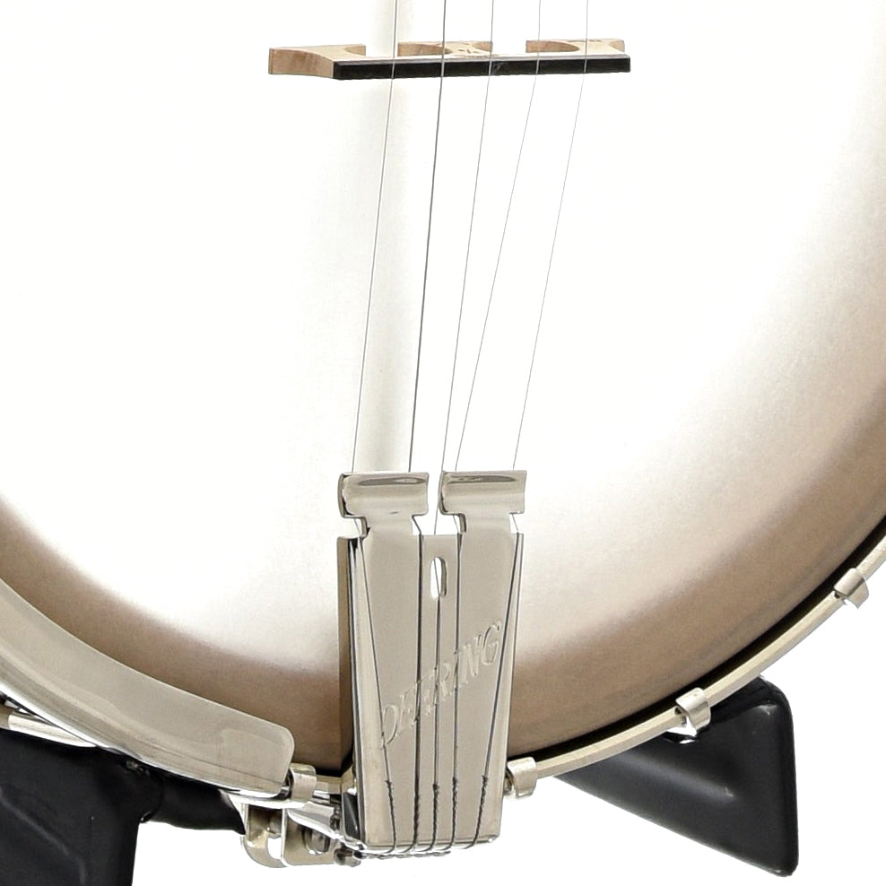 Image 3 of Vega White Oak Longneck, 12" Rim & Case by Deering - SKU# VEGAWOLN12 : Product Type Open Back Banjos : Elderly Instruments