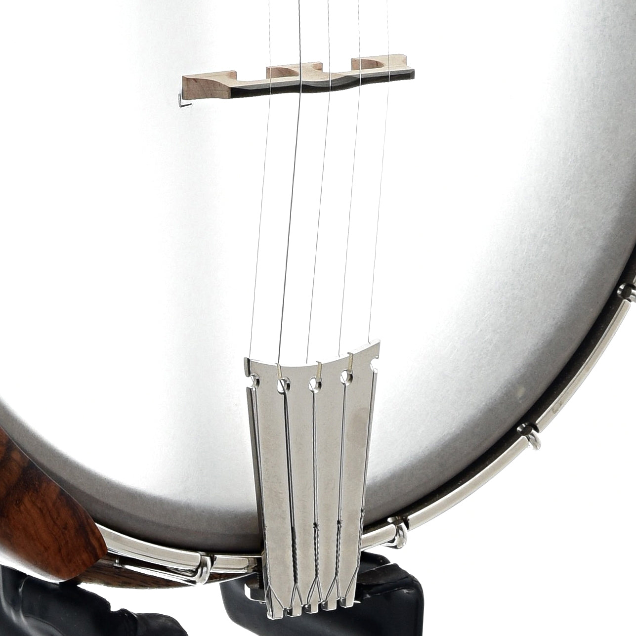 Image 4 of Nechville Atlas Openback Banjo & Gigbag, 12" Rim - SKU# NATLAS : Product Type Open Back Banjos : Elderly Instruments