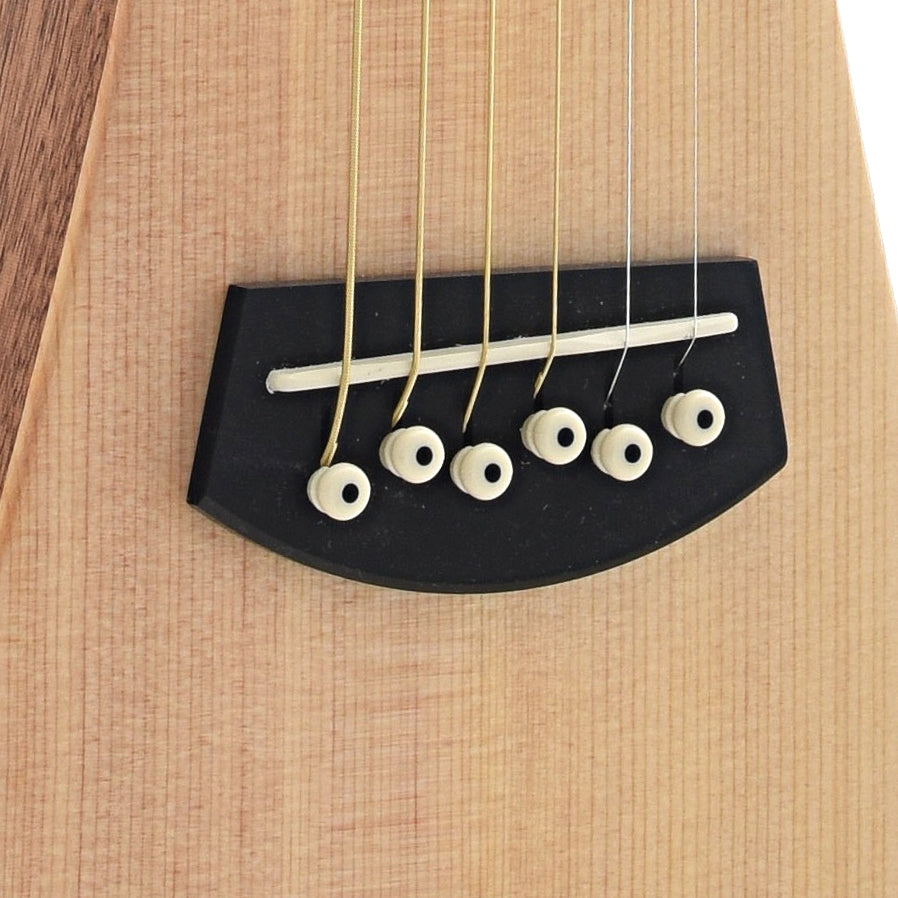 Bridge of Martin Backpacker Steelstring Guitar