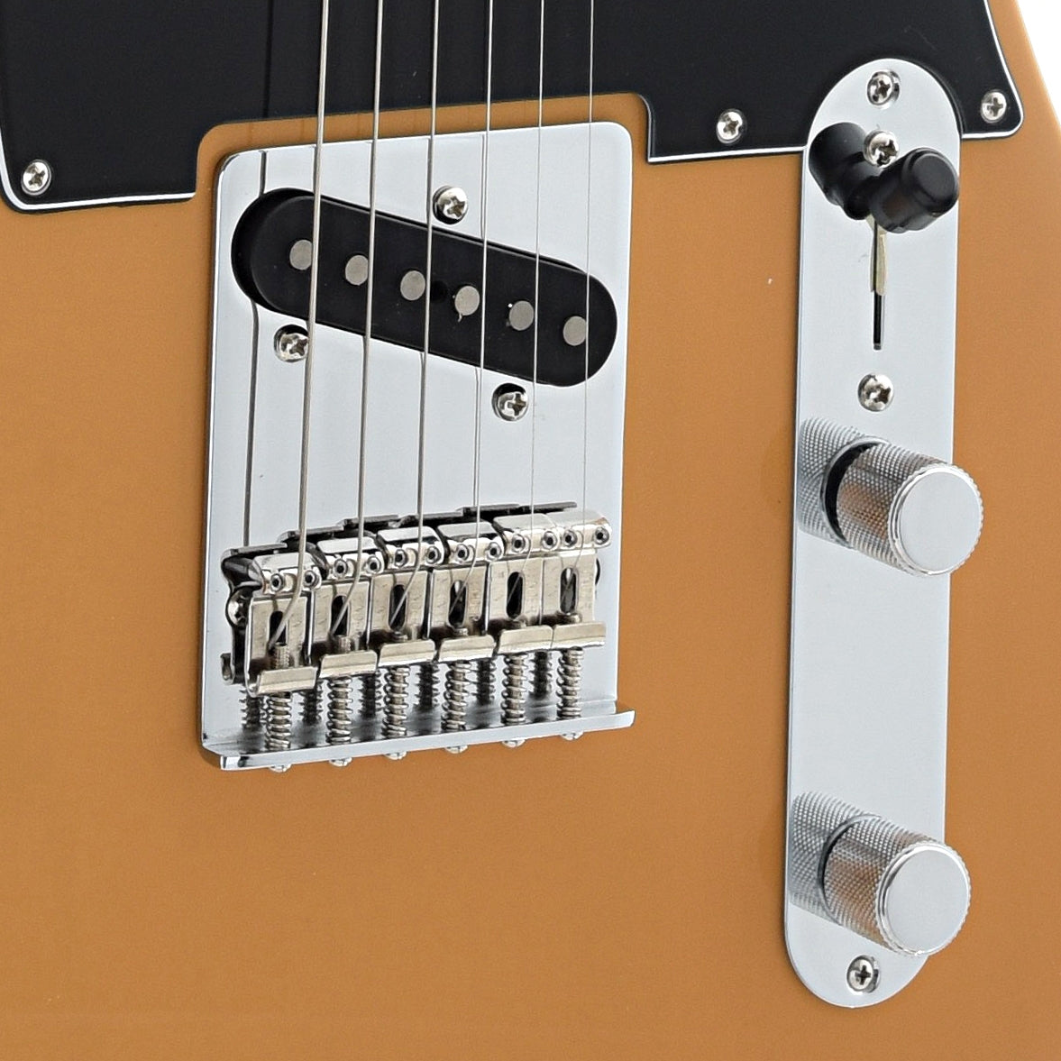 Bridge of Fender Player Telecaster