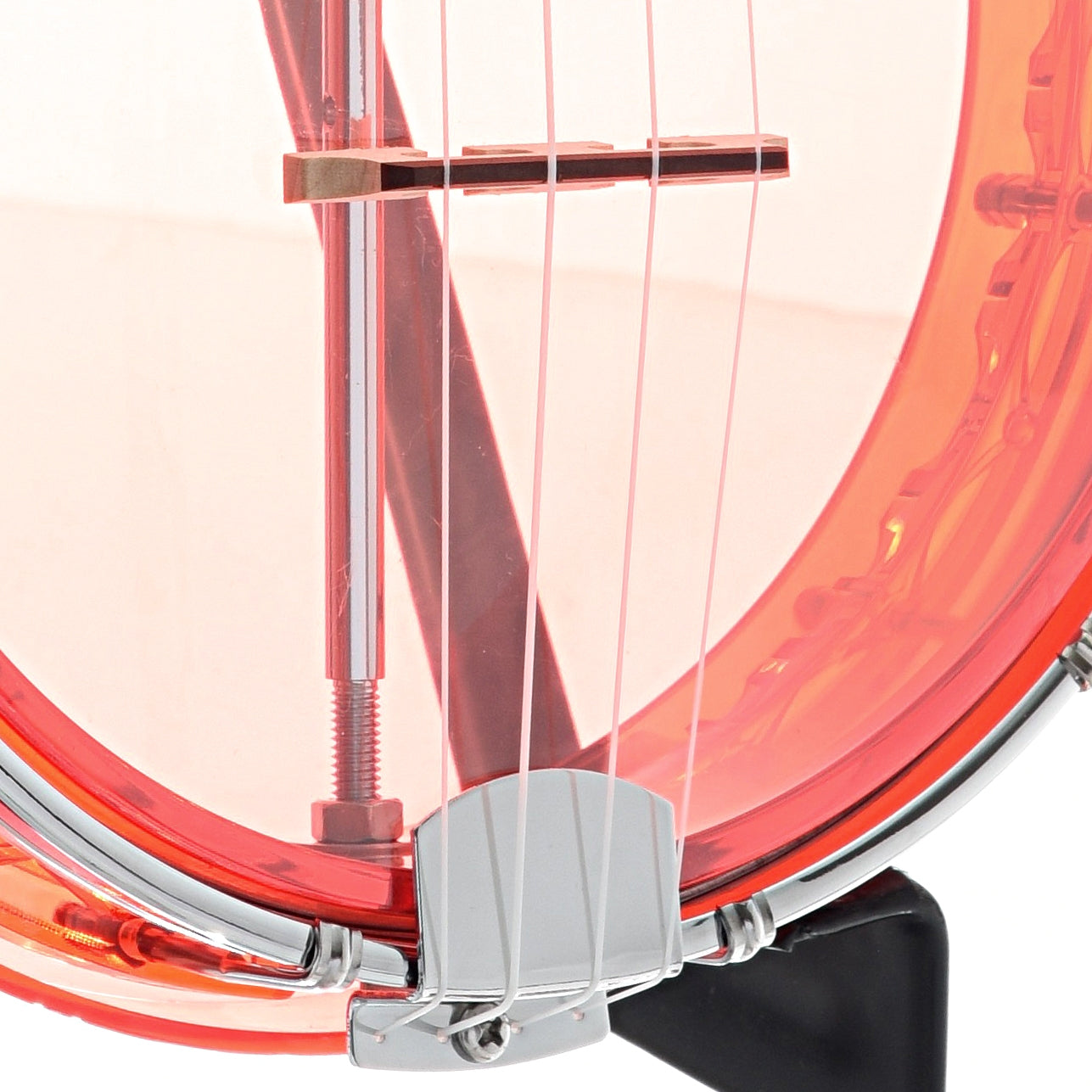 Image 3 of Gold Tone Little Gem Banjo Ukulele & Gigbag, Ruby (red) - SKU# LGEM-RED : Product Type Banjo Ukuleles : Elderly Instruments