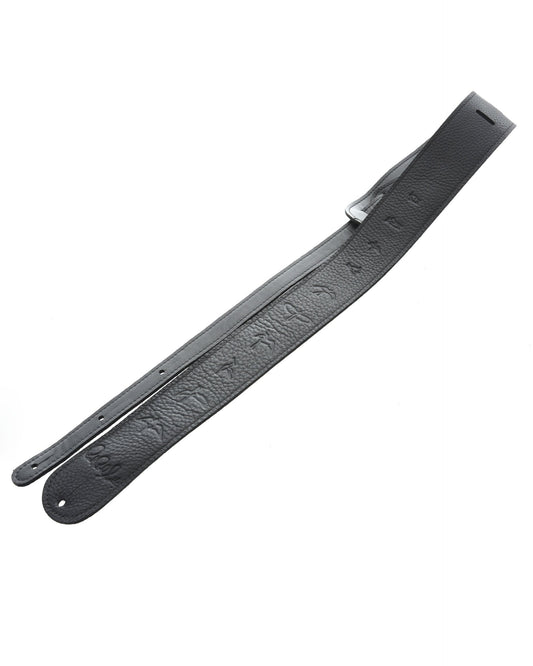 Image 1 of PRS Leather Birds Strap, Black - SKU# ACC3112-BLK : Product Type Accessories & Parts : Elderly Instruments