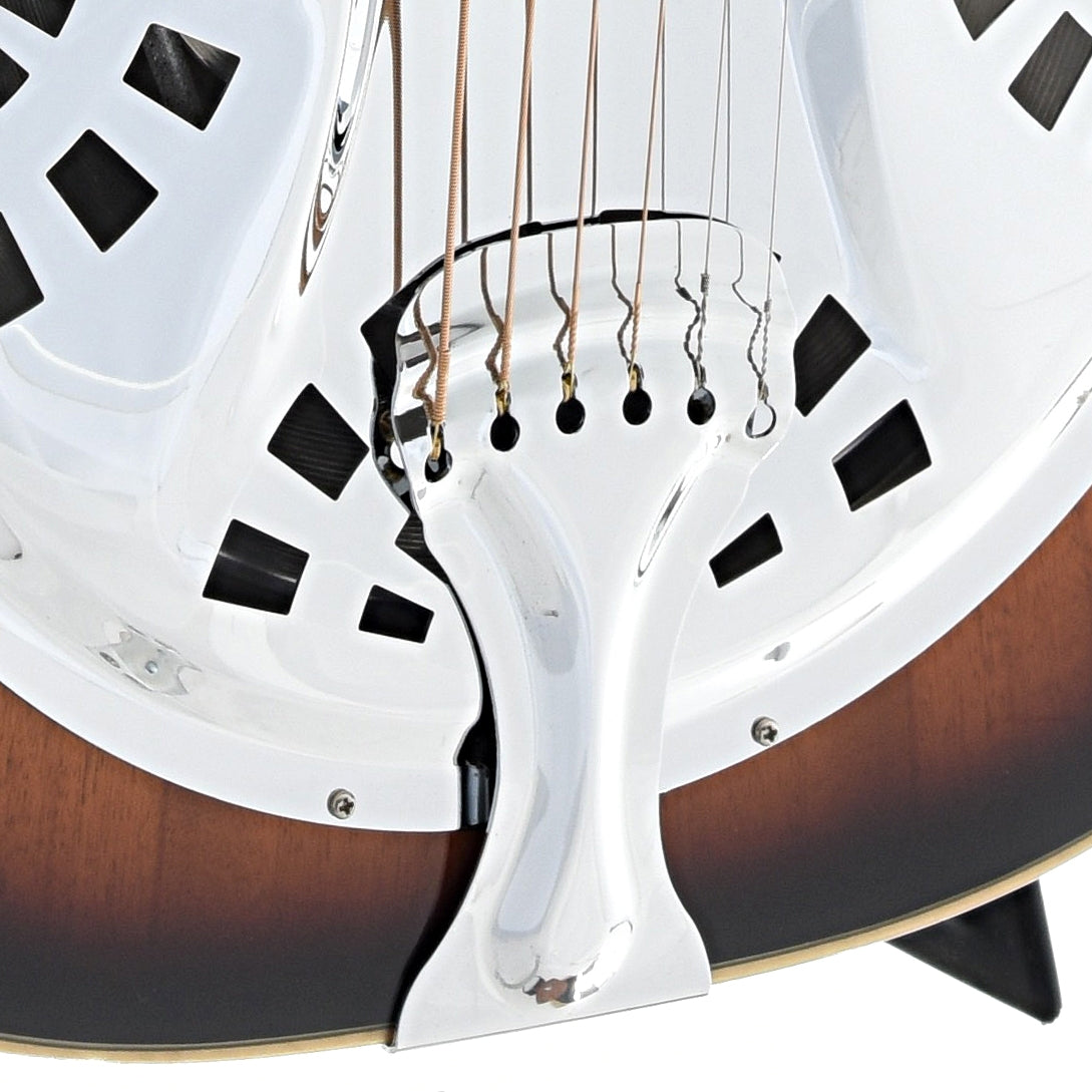Bridge of Beard Gold Tone PBS-M Solid Mahogany, Squareneck Resonator Guitar 