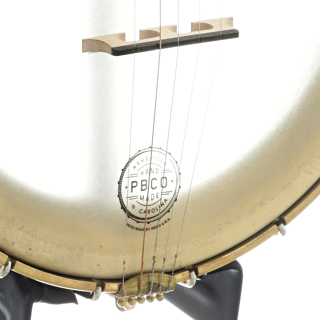 Image 3 of Pisgah 11" Walnut Rambler Dobson Standard A-Scale Openback Banjo - SKU# PRDW11A : Product Type Open Back Banjos : Elderly Instruments