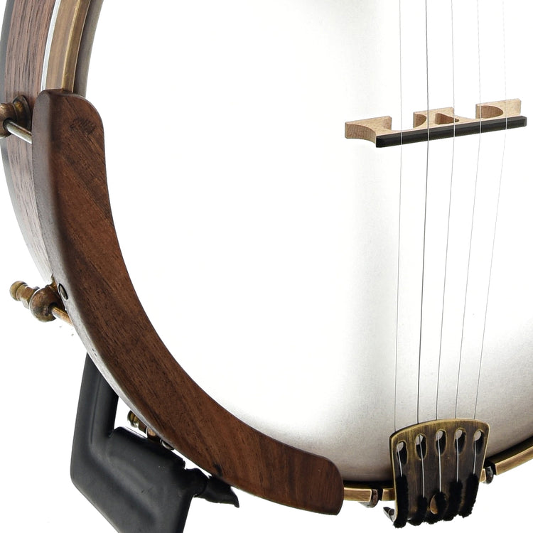 Image 3 of Ome Minstrel Custom Openback Banjo & Case, Walnut Neck & Rim - SKU# OMINST-WALCUST : Product Type Open Back Banjos : Elderly Instruments