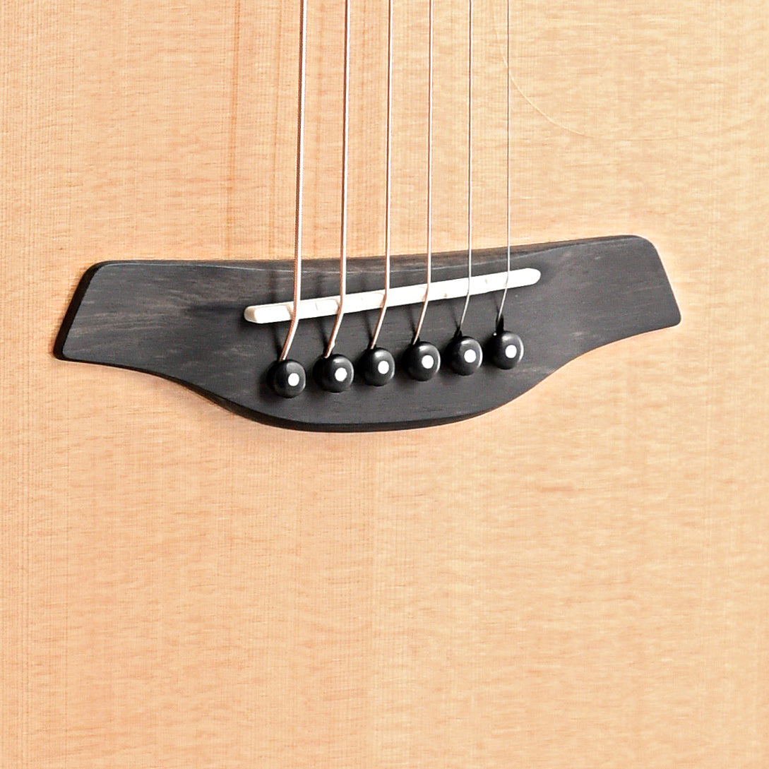 Bridge of Furch Orange Master's Choice OMc-SR SPA Acoustic-Electric Guitar