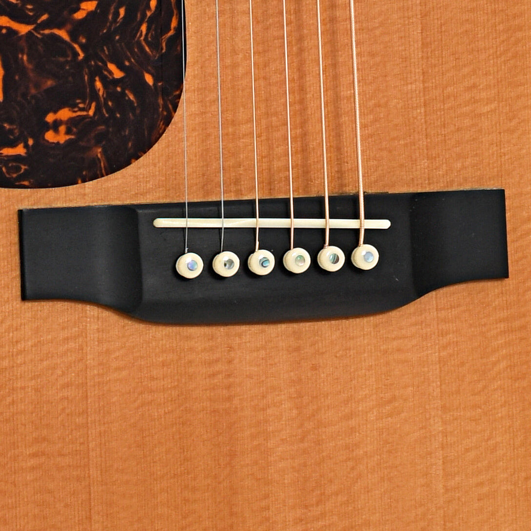 Bridge of Martin D-45L Acoustic Guitar