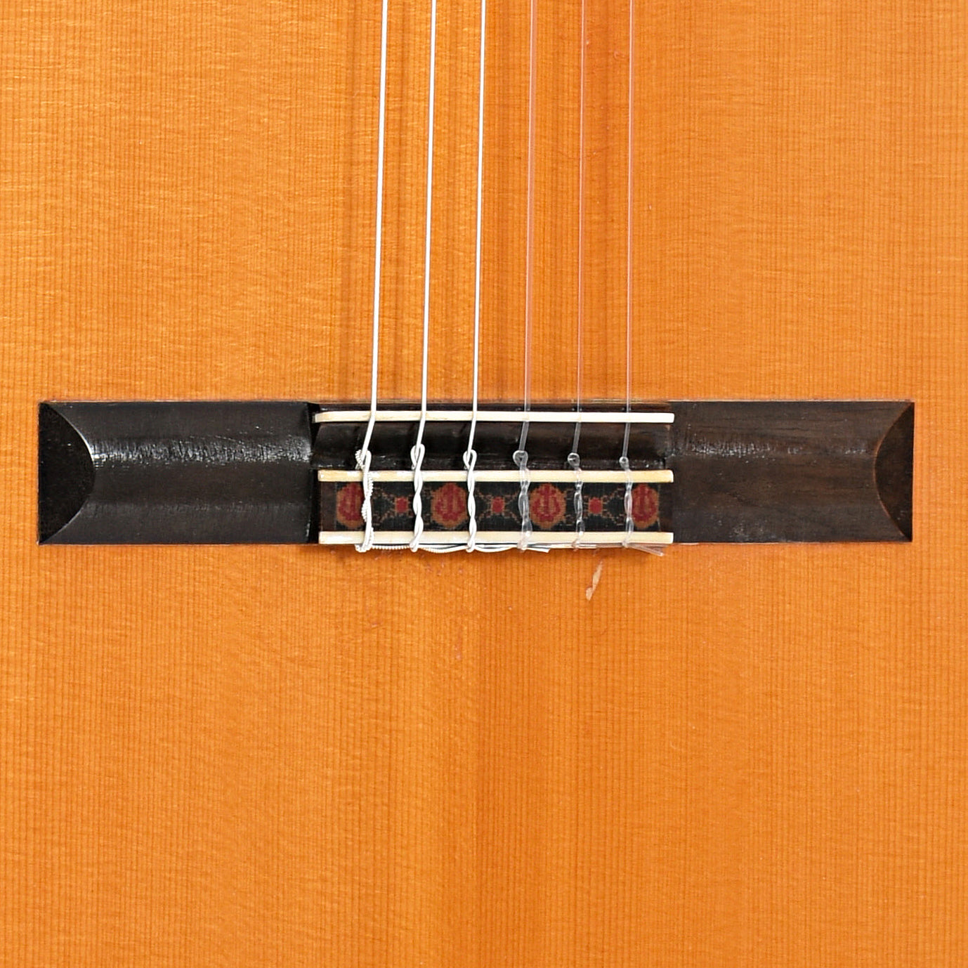 Bridge of Paul Fischer Classical Guitar