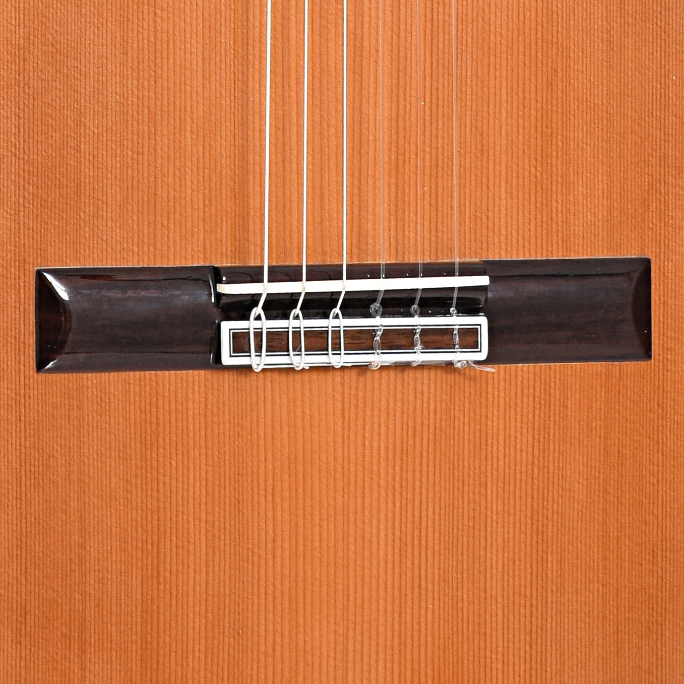 Bridge of Cordoba C7 Classical Guitar, Cedar Top