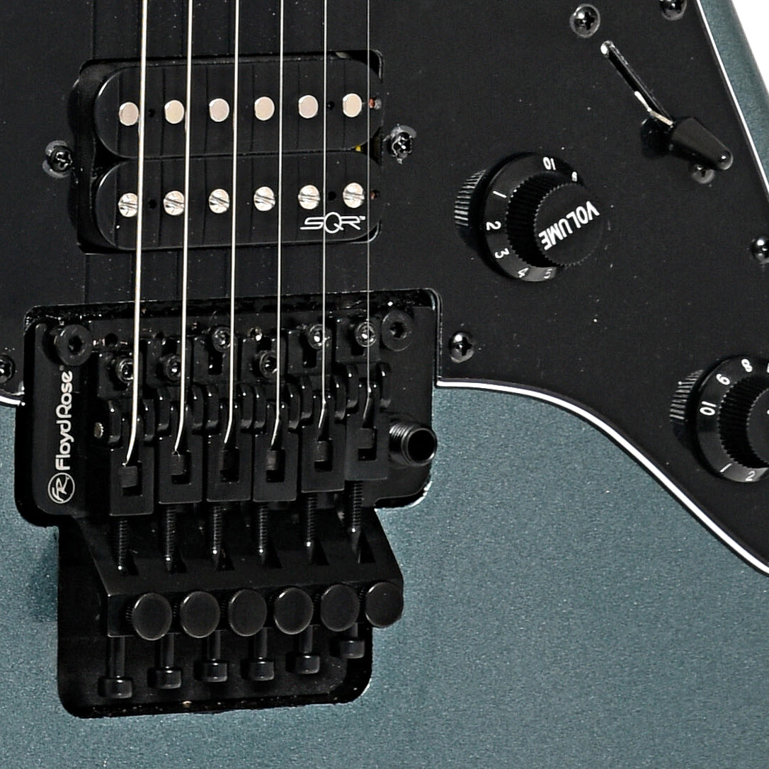 Image 4 of Squier Contemporary Stratocaster HH FR, Gunmetal Metallic - SKU# SCSHHFR : Product Type Solid Body Electric Guitars : Elderly Instruments