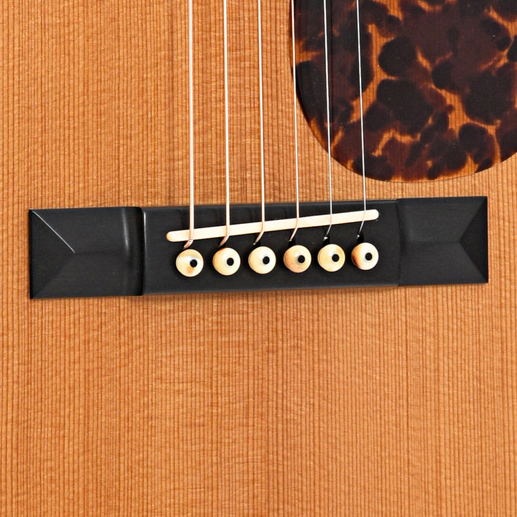 Bridge of Bourgeois Custom Style 42 OM Acoustic Guitar