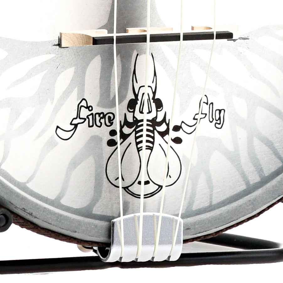 Image 4 of Magic Fluke Company Tree of Life Firefly Concert Banjo Uke, Walnut, with Cinch Sack - SKU# MFBUCTOL : Product Type Banjo Ukuleles : Elderly Instruments