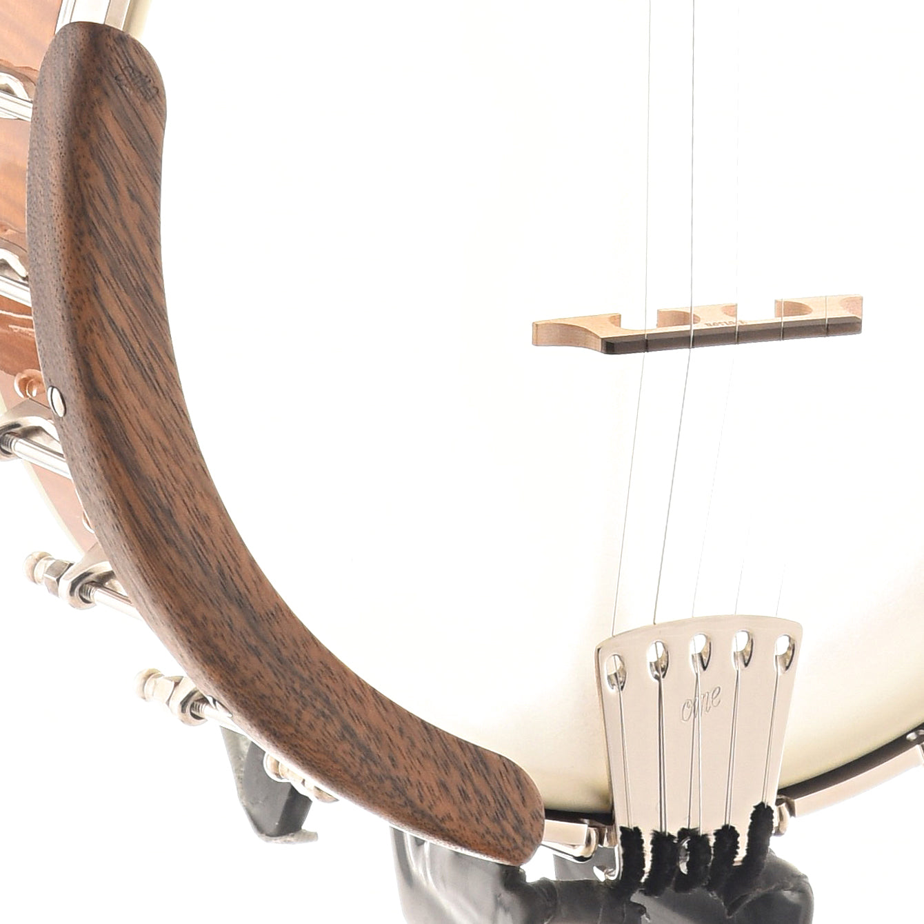 Image 3 of Ome Sweetgrass Openback Banjo & Case - Curly Maple - SKU# SWEETGRS-OBMPL : Product Type Open Back Banjos : Elderly Instruments