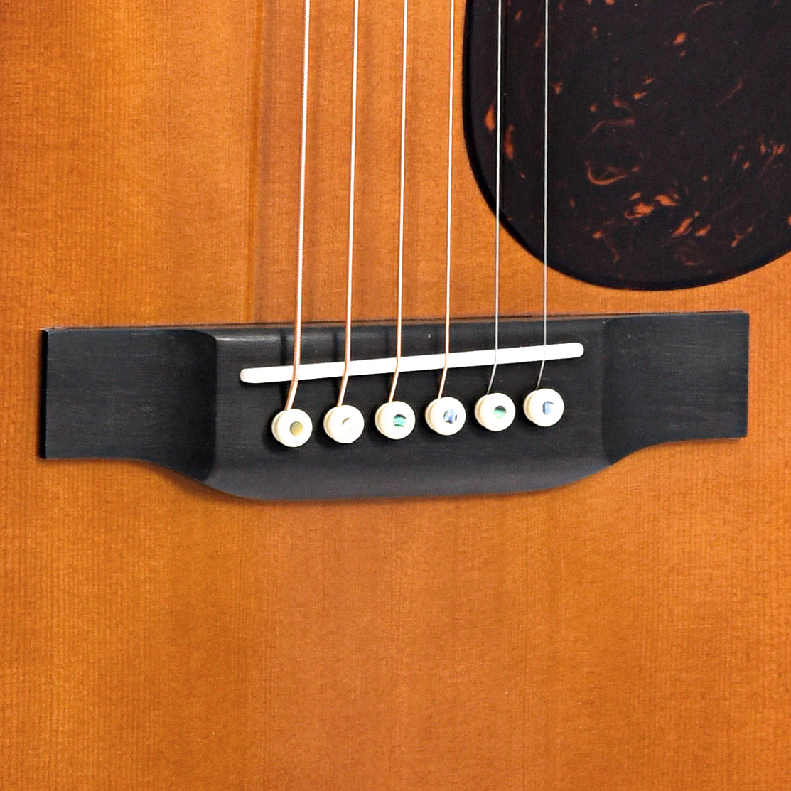Image 4 of Martin Custom 28-Style 00 Guitar & Case, GE Bracing, Abalone Rosette, Ambertone Top - SKU# 0028ABR-AMB : Product Type Flat-top Guitars : Elderly Instruments