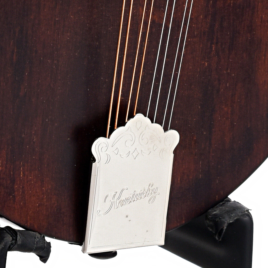 Tailpiece of Kentucky KM-606 F-Style Mandolin