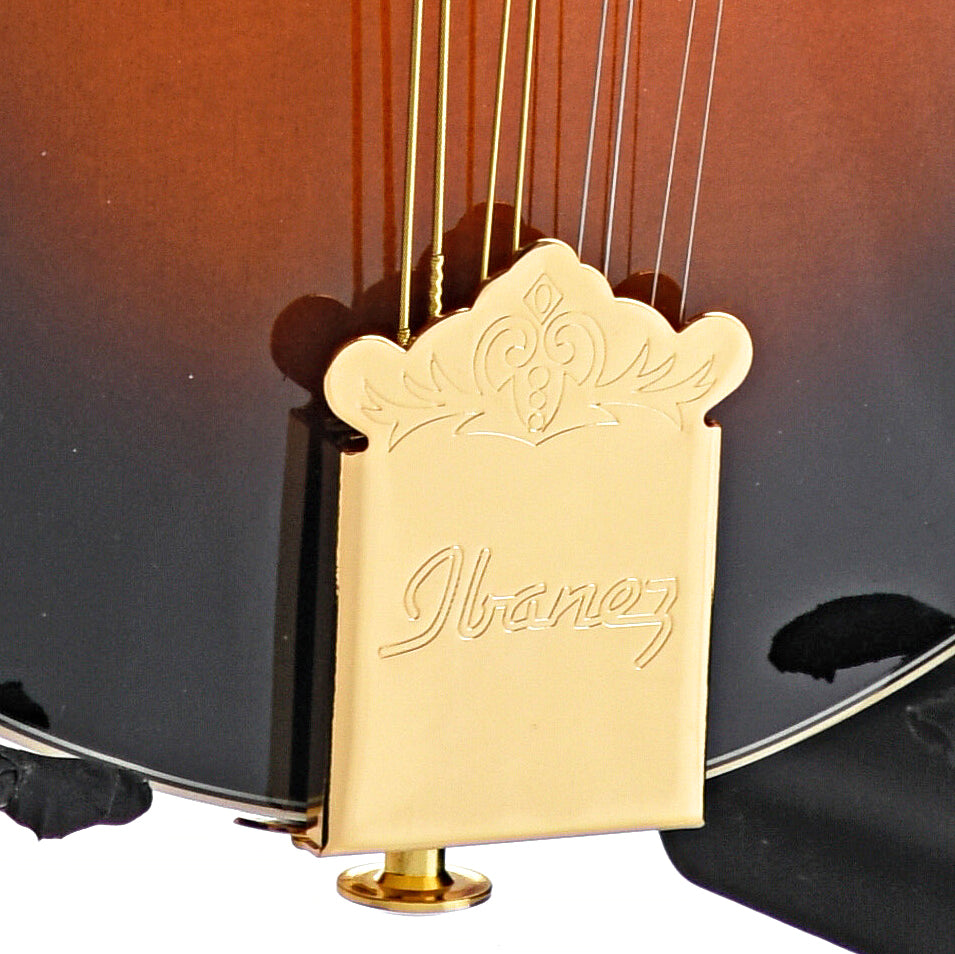 Tailpiece of Ibanez M522 F-Style Mandolin, Brown Sunburst
