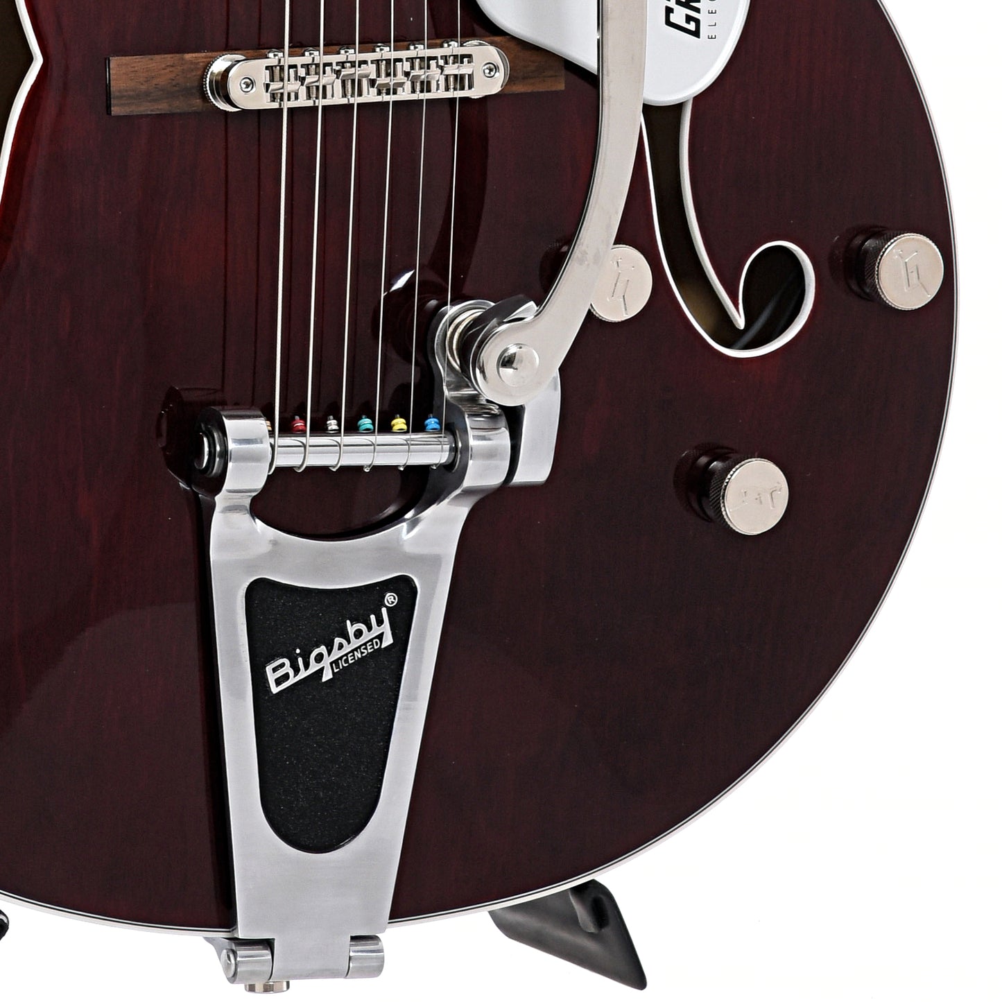 Image 4 of Gretsch G5420T Electromatic Classic Hollow Body Single Cut with Bigbsy, Walnut Stain- SKU# G5420T-WLNT : Product Type Hollow Body Electric Guitars : Elderly Instruments