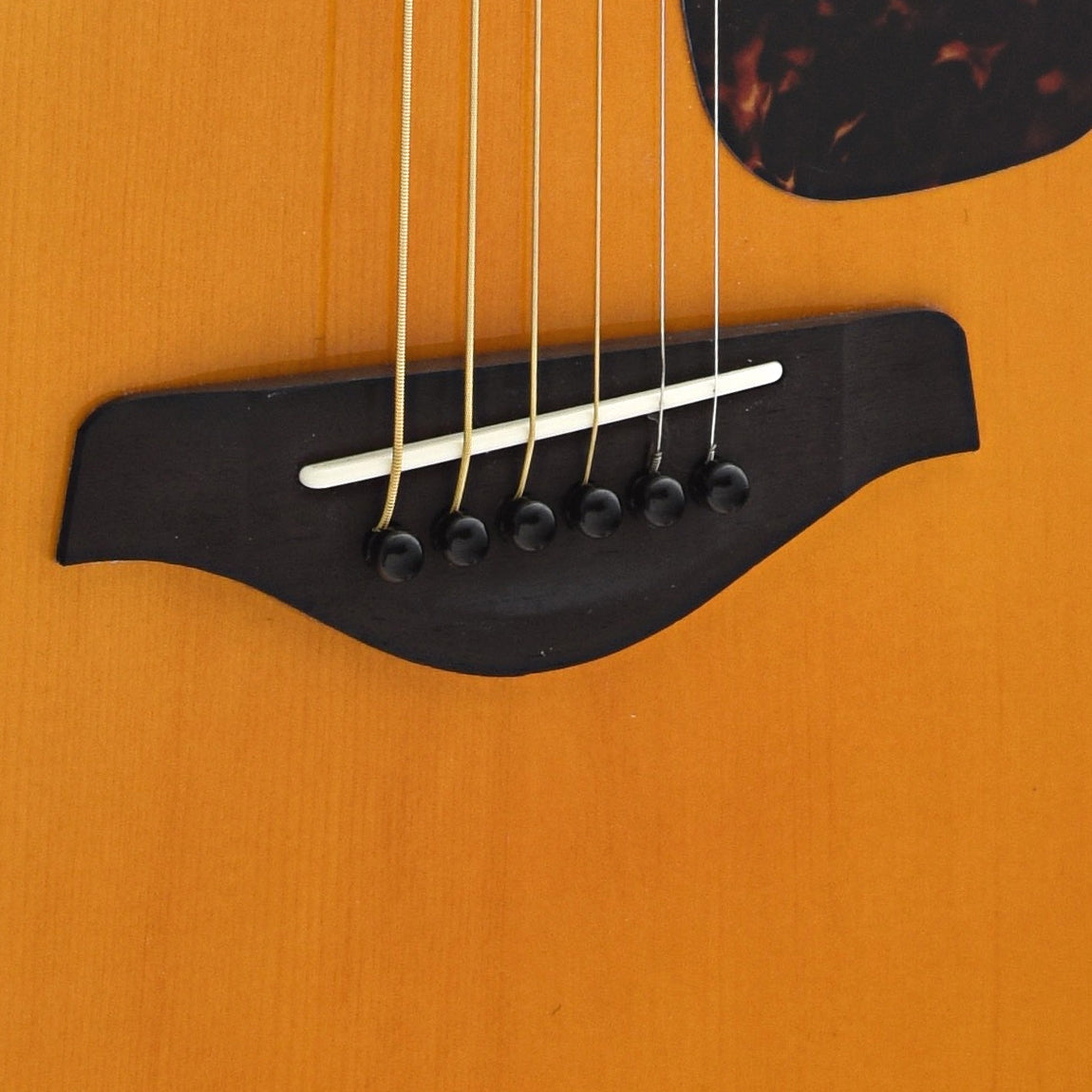 Bridge of Yamaha JR1 3/4 Size Acoustic Guitar