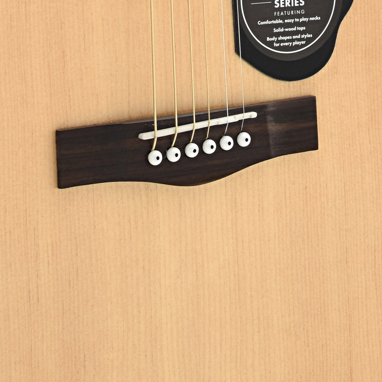 Bridge of Fender CD-60S Acoustic