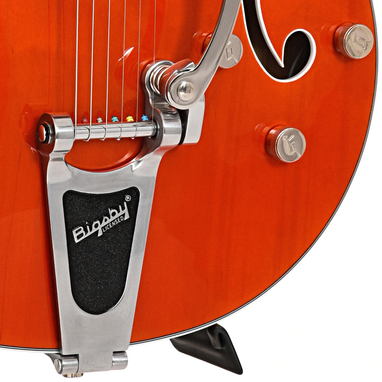 Image 4 of Gretsch G5420T Electromatic Classic Hollow Body Single Cut with Bigbsy, Orange Stain - SKU# G5420T-ORG : Product Type Hollow Body Electric Guitars : Elderly Instruments