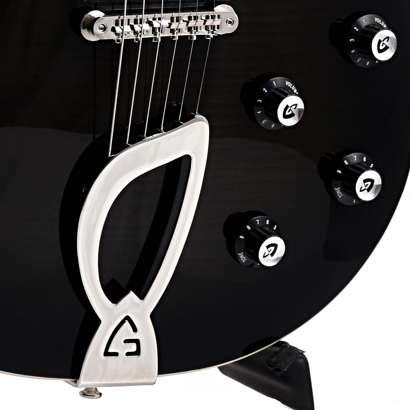 Image 4 of Guild Aristocrat HH Guitar - Trans Black Burst - SKU# ARHH-TBB : Product Type Solid Body Electric Guitars : Elderly Instruments