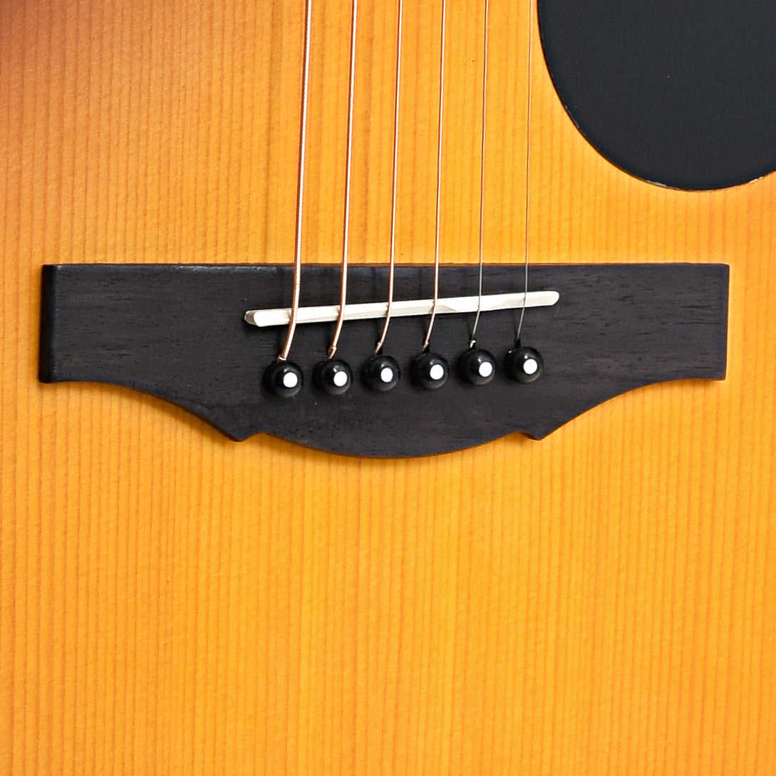 Bridge of Kepma K3 Series GA3-130SB Grand Auditorium Acoustic Guitar