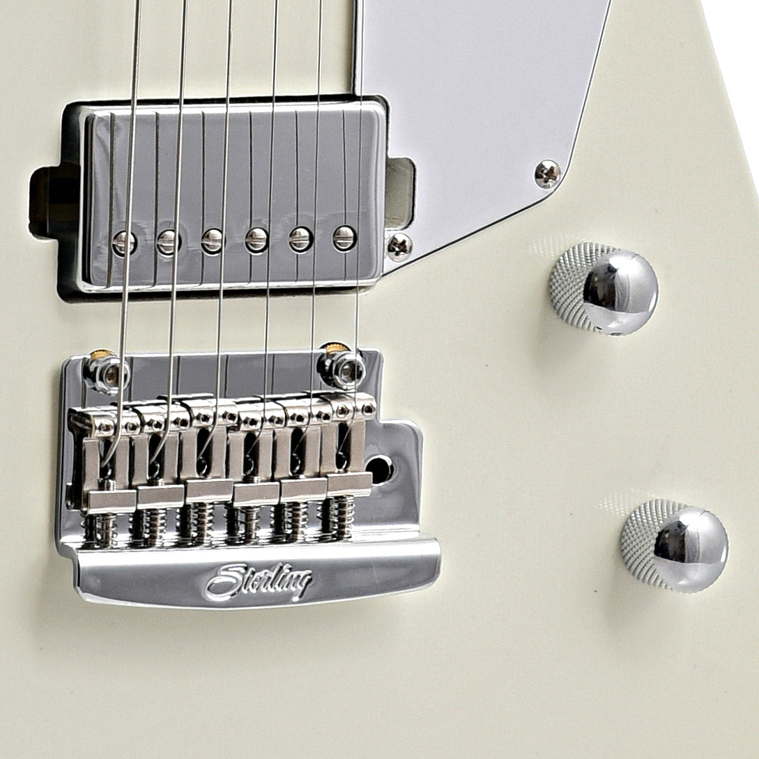 bridge of Sterling by Music Man Mariposa,Imperial White