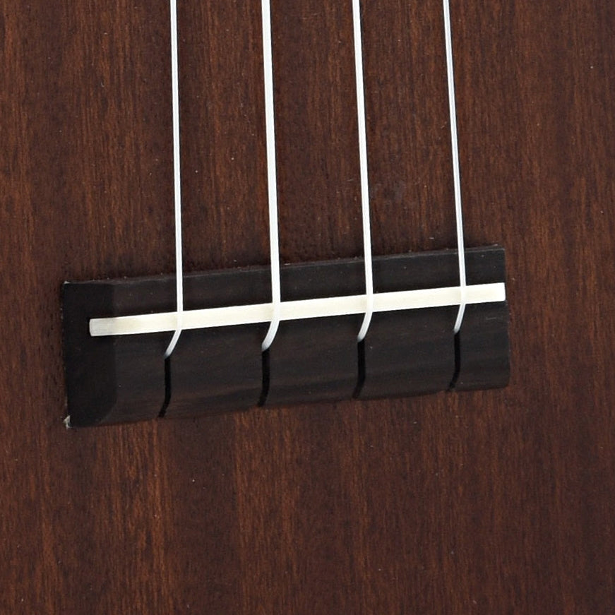 bridge of Ohana Vintage SK-38 Premium-Grade Mahogany Soprano Ukulele