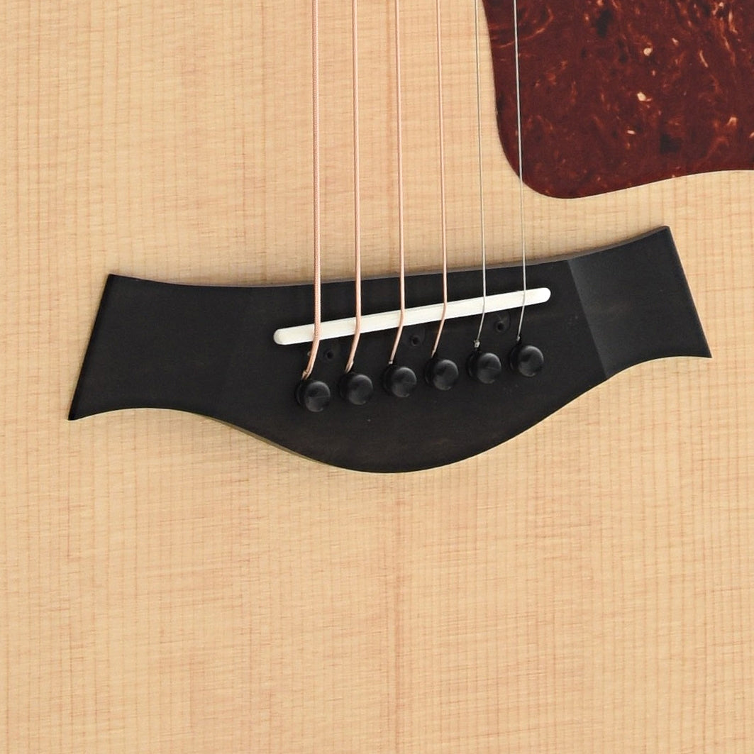 Bridge of Taylor 214ce-K Deluxe Acoustic Guitar