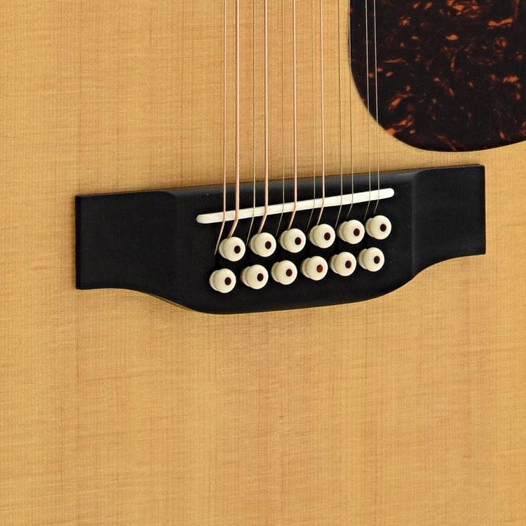 Bridge of Martin HD12-28 12-String Guitar 