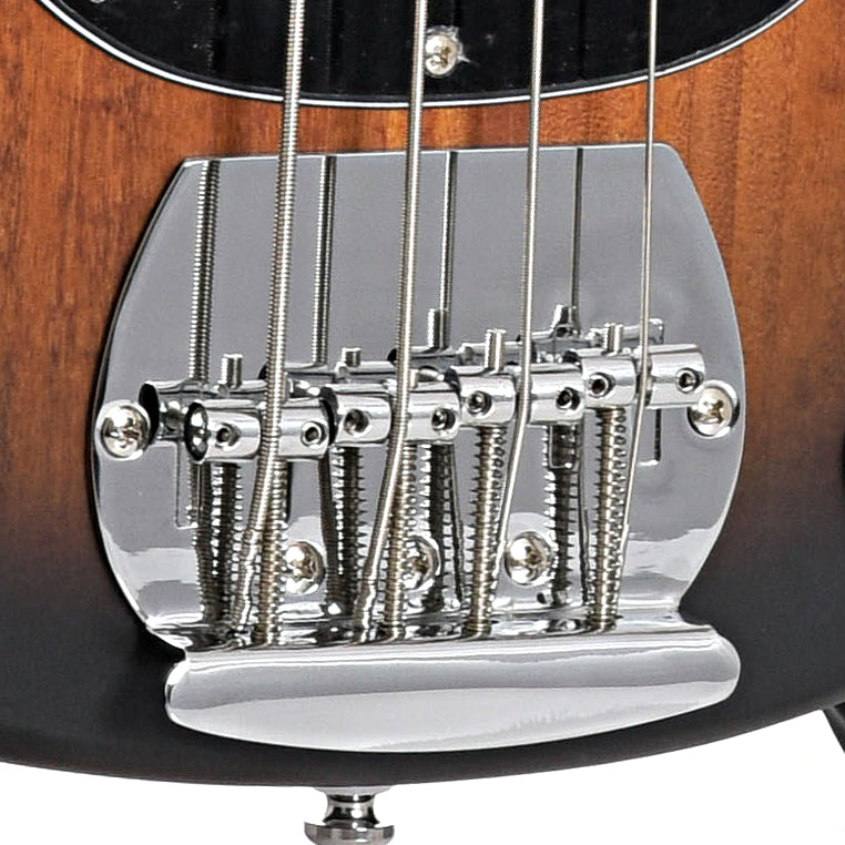 Image 4 of Sterling by Music Man StingRay 4 Bass, Vintage Sunburst Satin Finish - SKU# RAY4-VSBS : Product Type Solid Body Bass Guitars : Elderly Instruments
