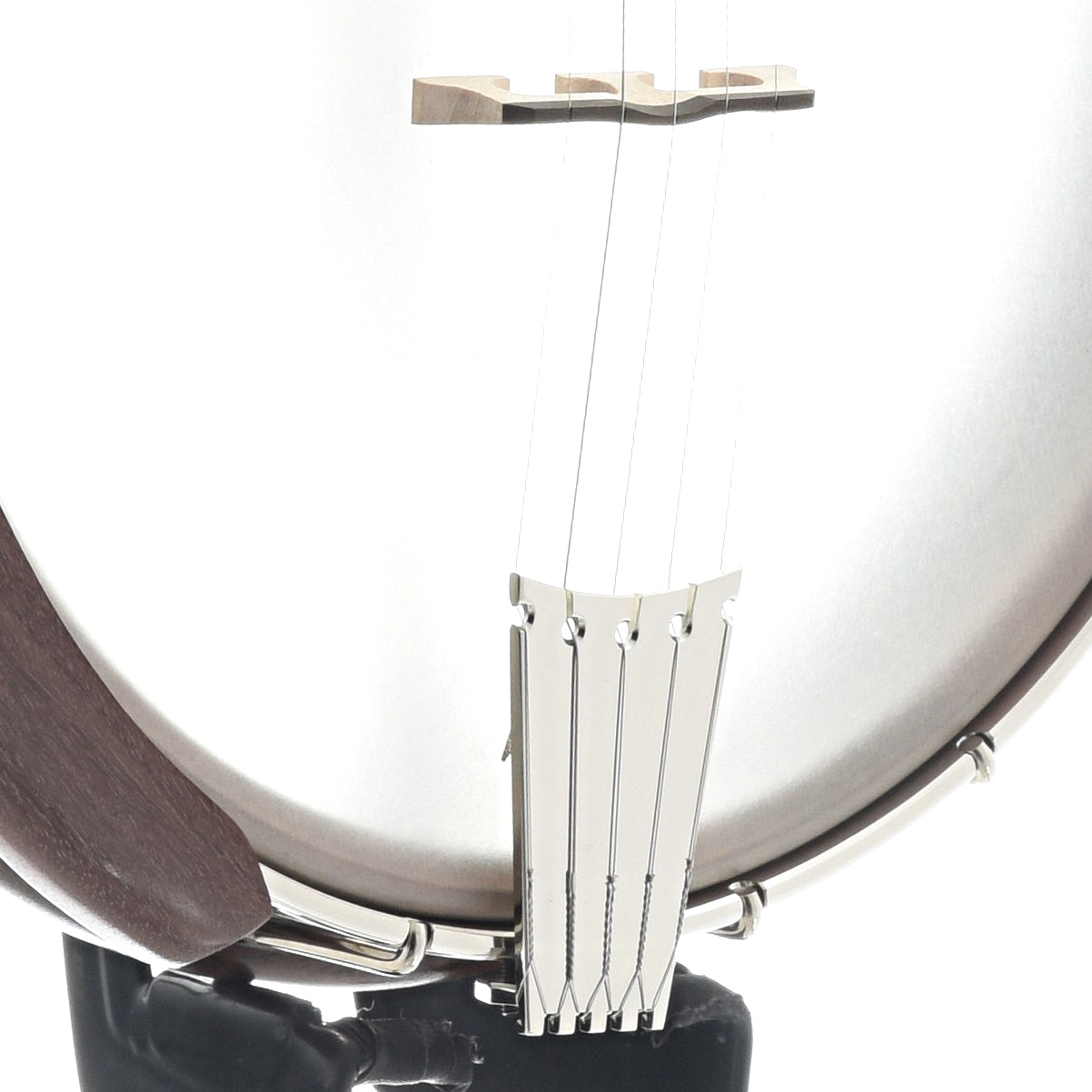 Image 4 of Nechville Atlas Deluxe Openback Banjo & Case - SKU# NATLASDLX : Product Type Open Back Banjos : Elderly Instruments