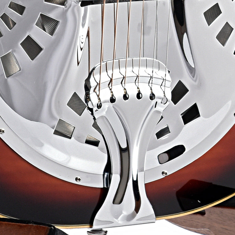 Image 4 of Beard Gold Tone PBS-D Maple Deluxe, Squareneck Resonator Guitar with Pickup & Case - SKU# BGT3S-E : Product Type Resonator & Hawaiian Guitars : Elderly Instruments