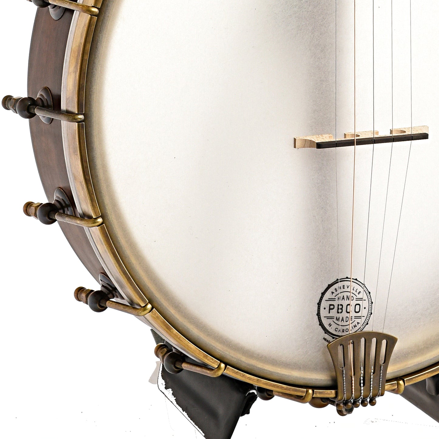 Image 4 of Pisgah Banjo Co. 12" Tubaphone Openback Banjo, Standard Scale - SKU# PTUBA12-STD : Product Type Open Back Banjos : Elderly Instruments