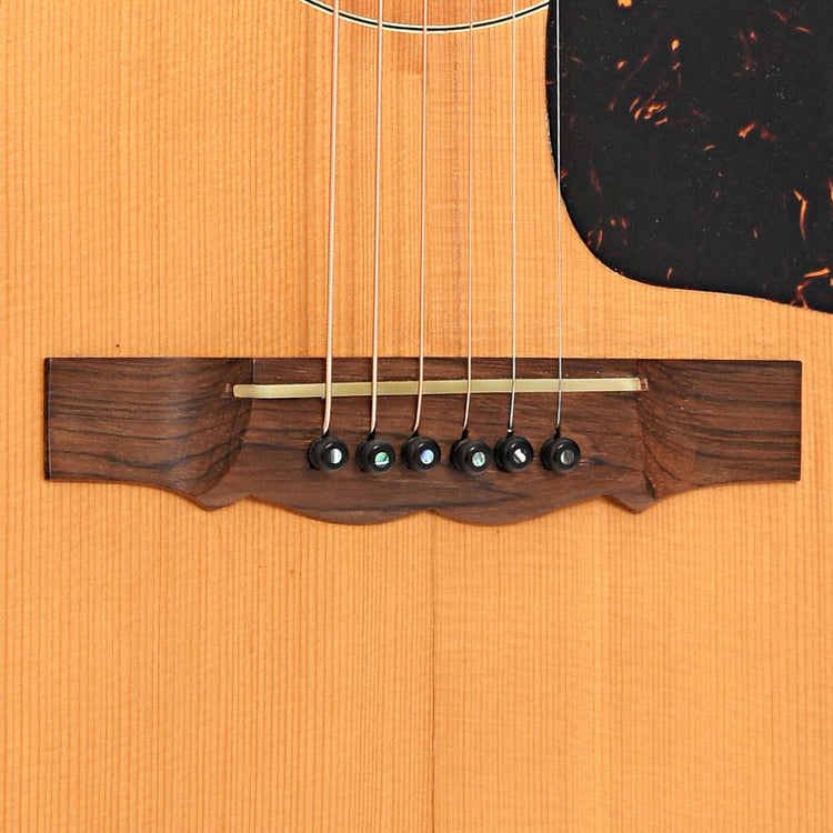 Bridge of Guild D-40 Acoustic Guitar 
