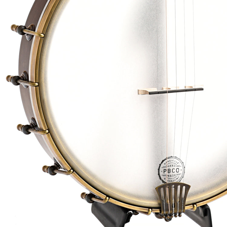 Image 4 of Pisgah Banjo Co. 12" Tubaphone Openback Banjo, Short Scale - SKU# PTUBA12-SRT : Product Type Open Back Banjos : Elderly Instruments