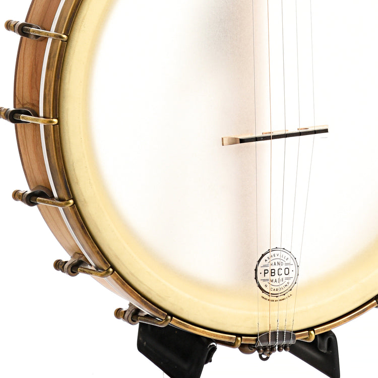 Image 4 of Pisgah Banjo Co. 12" Cherry Dobson Openback Banjo, Short Scale - SKU# PDOB-CSRT : Product Type Open Back Banjos : Elderly Instruments