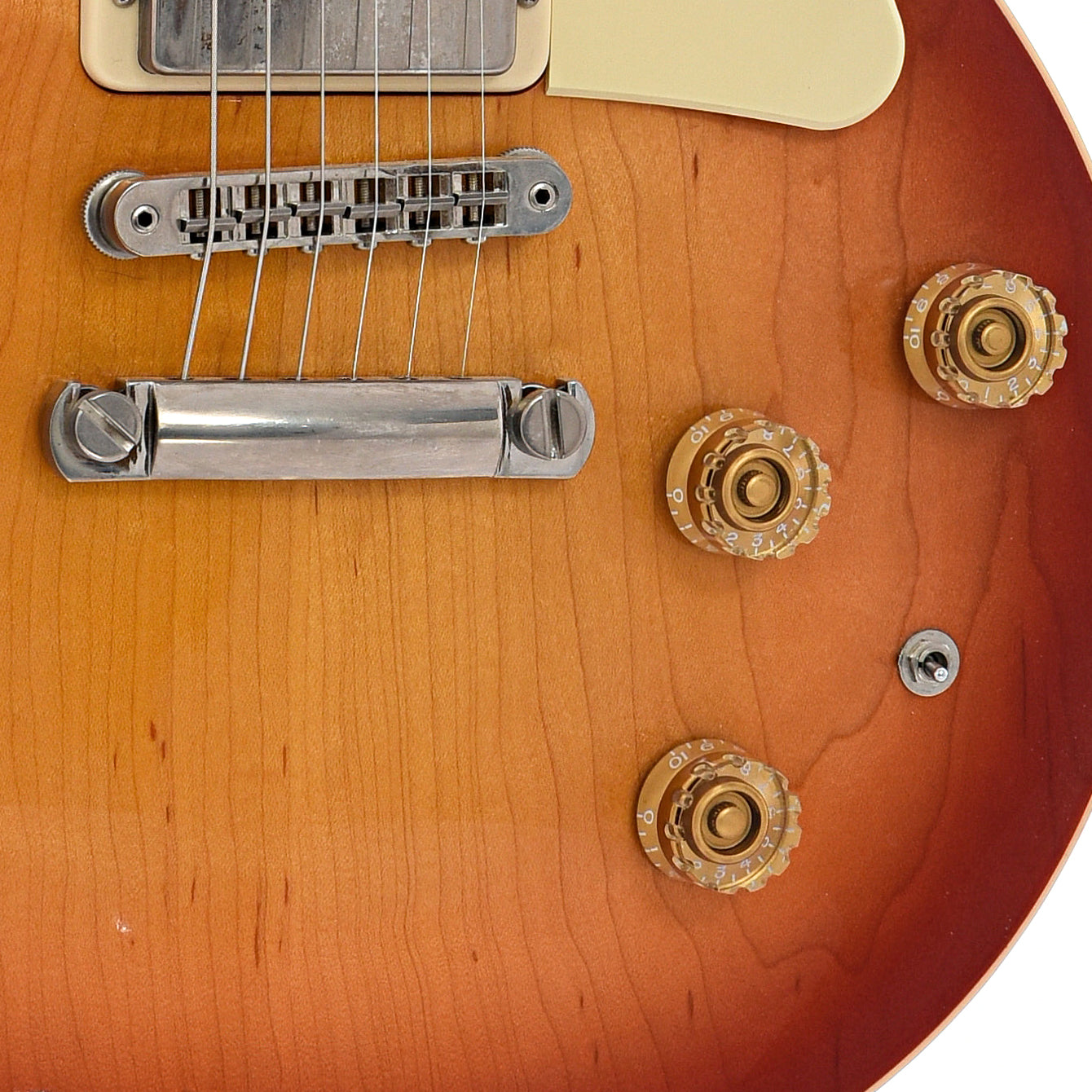 Bridge of Gibson Les Paul Deluxe 100th Anniversary
