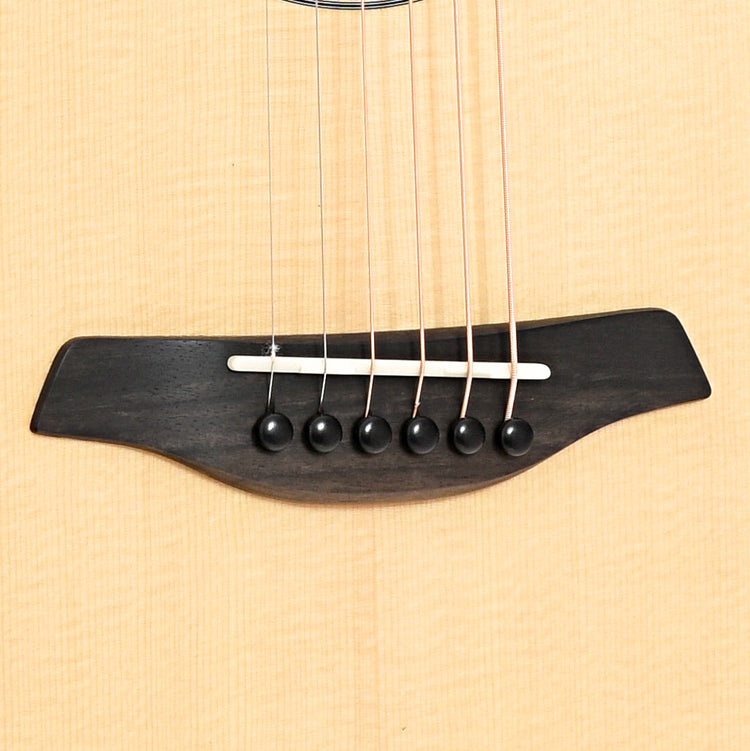 Bridge of Furch Green D-SR L Acoustic Guitar