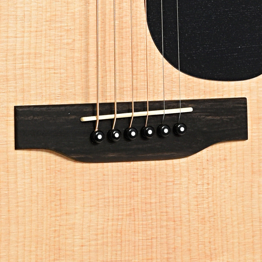 Bridge of Martin SC-10E Cutaway Guitar 