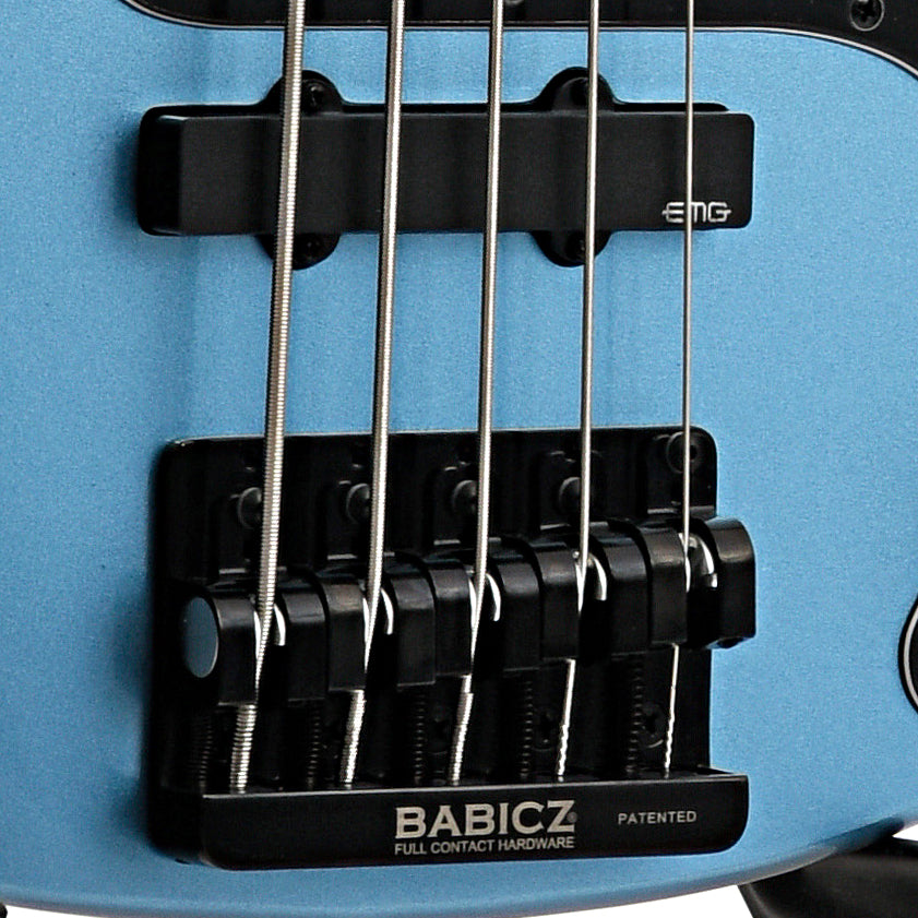 Bridge of ESP LTD AP-5 5-String Bass
