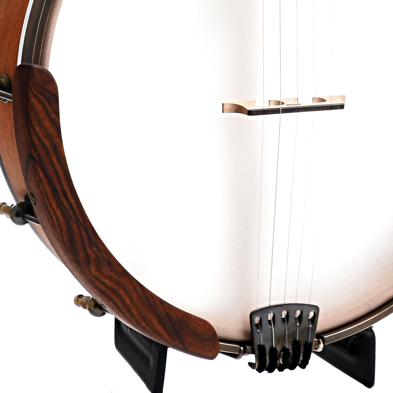 Image 3 of OME Tupelo 12" Openback Banjo & Case, Cherry - SKU# TUPELO-CHER : Product Type Open Back Banjos : Elderly Instruments