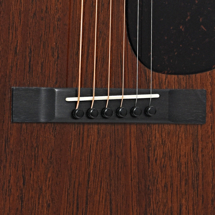 Bridge of Martin Custom All-Mahogany 000 12-Fret Guitar 
