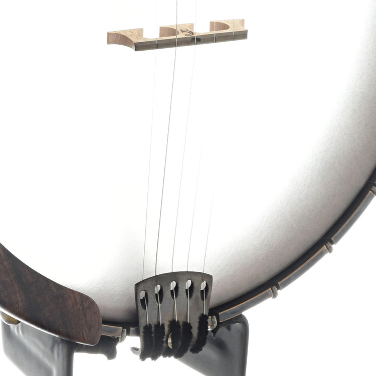 Image 3 of Ome Wizard 12" Openback Banjo & Case, Curly Maple - SKU# WIZARD-CMPL : Product Type Open Back Banjos : Elderly Instruments