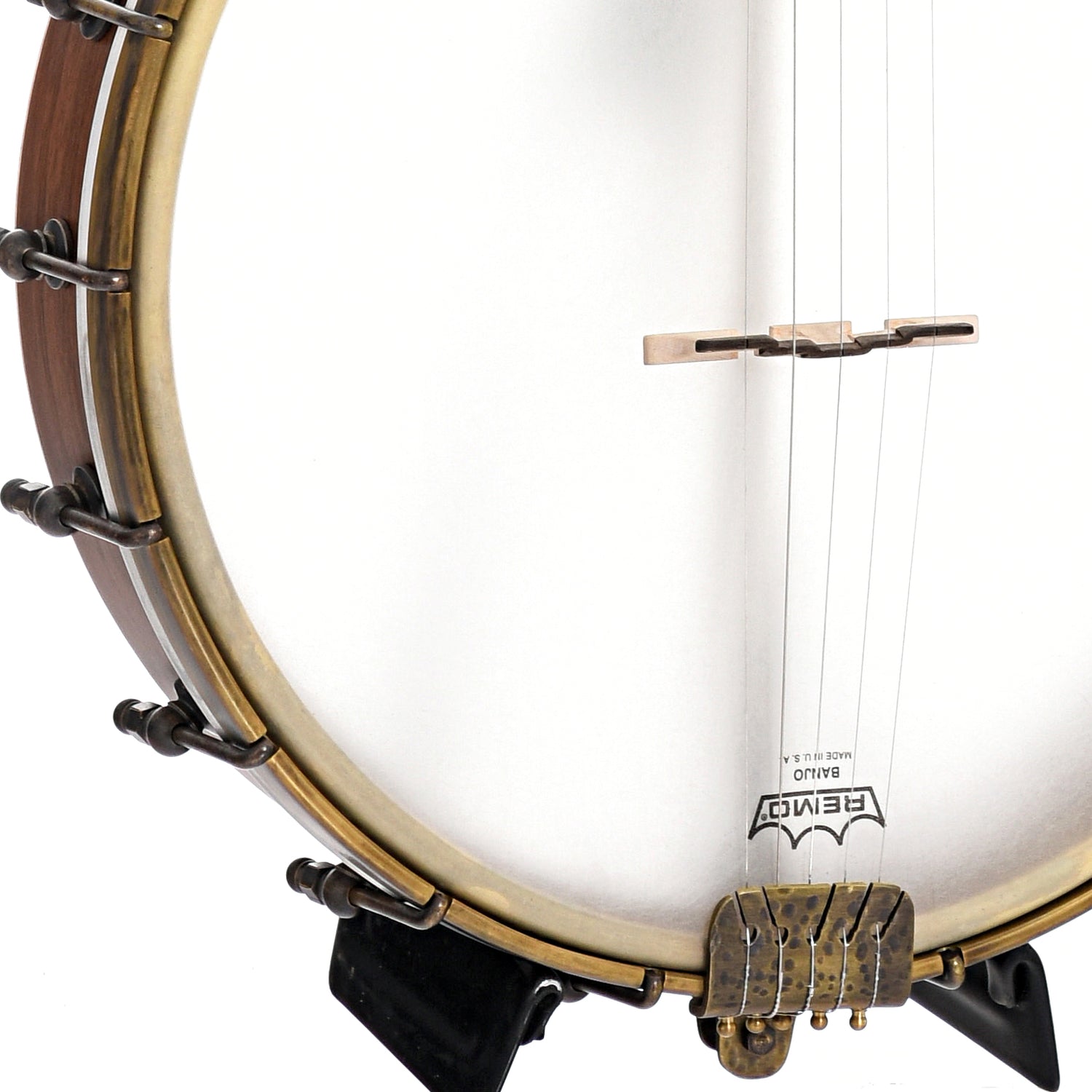 Image 4 of Pattison 12" Whyte Laydie Banjo, Walnut, #96B- SKU# PWL4 : Product Type Open Back Banjos : Elderly Instruments